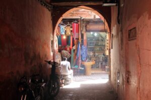 Corredor na cidade de Fez (Marrocos)